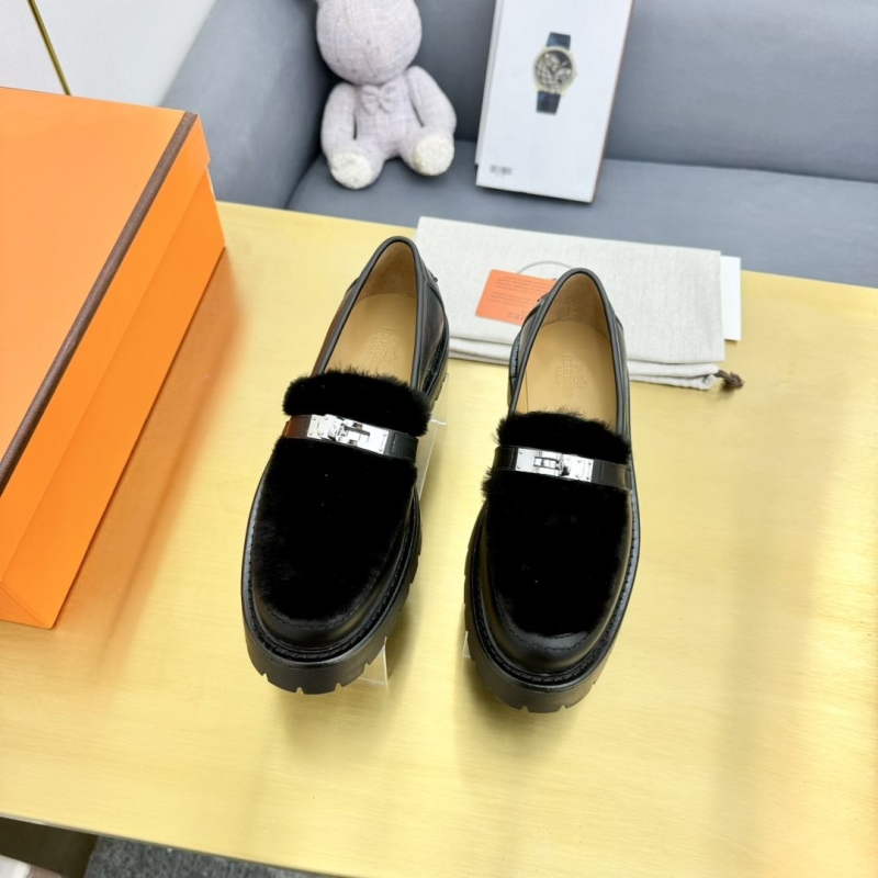 Hermes Leather Shoes